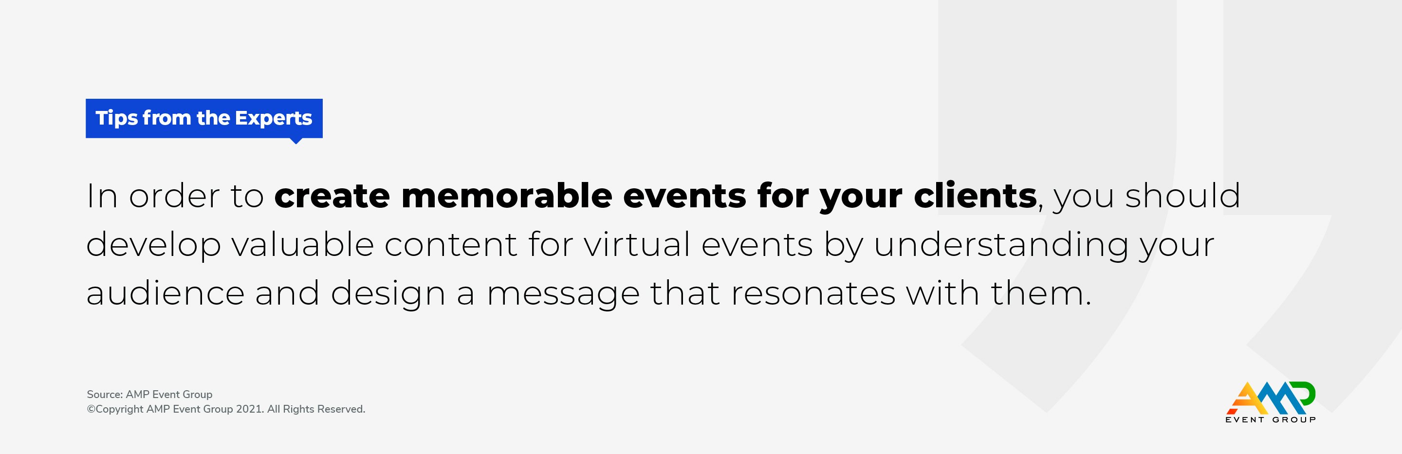 Virtual Event Content Trends memorable events for clients